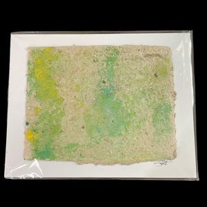 pressed paper wall art